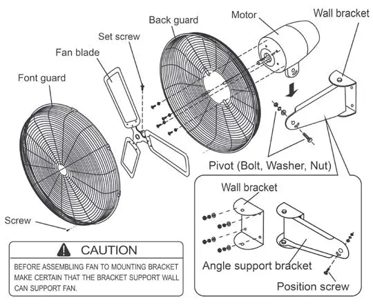 FIG 3 ASSEMBLY INSTRUCTIONS