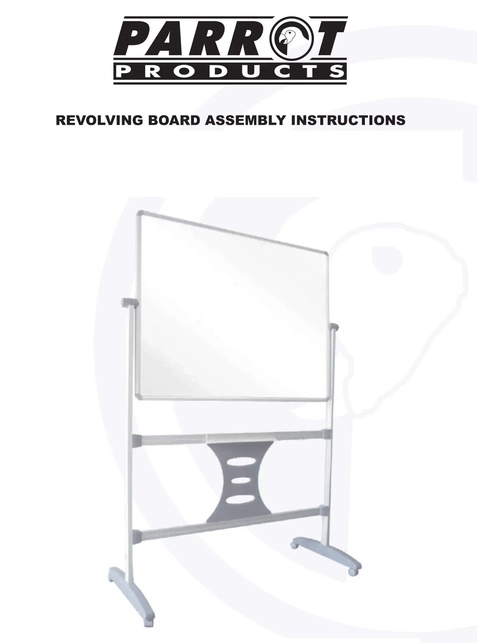 PARROT PRODUCTS LP457 Magnetic Revolving Board User Manual