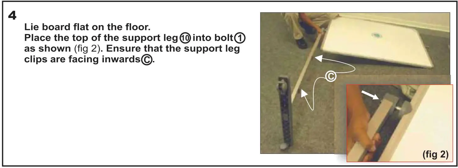 PARROT PRODUCTS LP457 Magnetic Revolving Board - lie board flat on the floor