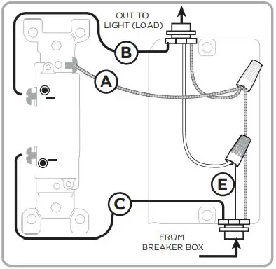 Ultra Pro 39348 In-Wall Smart Switch User Guide - There are up to five screw terminals on the switch