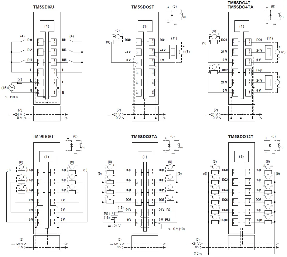 Schneider-Electric-TM5SDM12DT-Electric-Modicon-TM5-Discrete-FIG-6