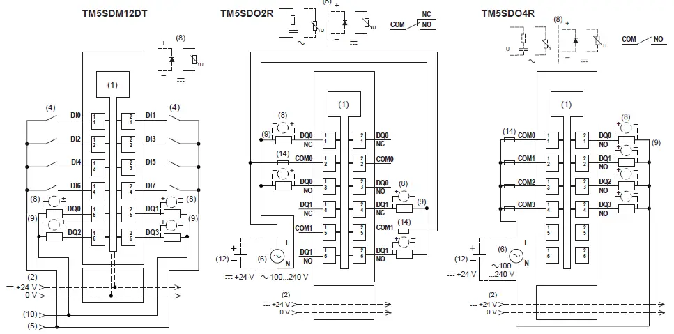 Schneider-Electric-TM5SDM12DT-Electric-Modicon-TM5-Discrete-FIG-7