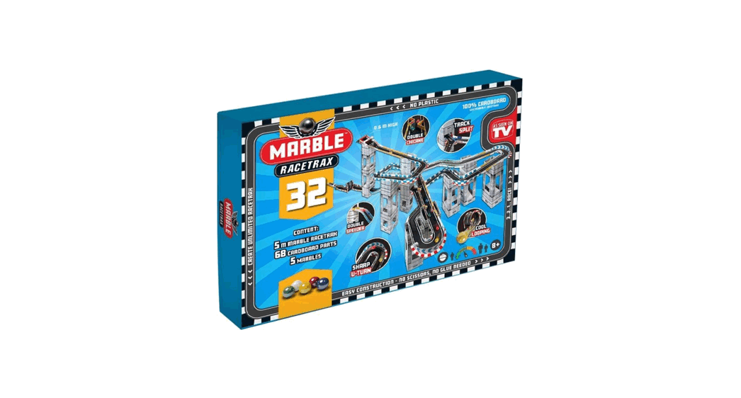 Bol Marble Racetrax Circuit Set Knikkerbaan Instruction Manual