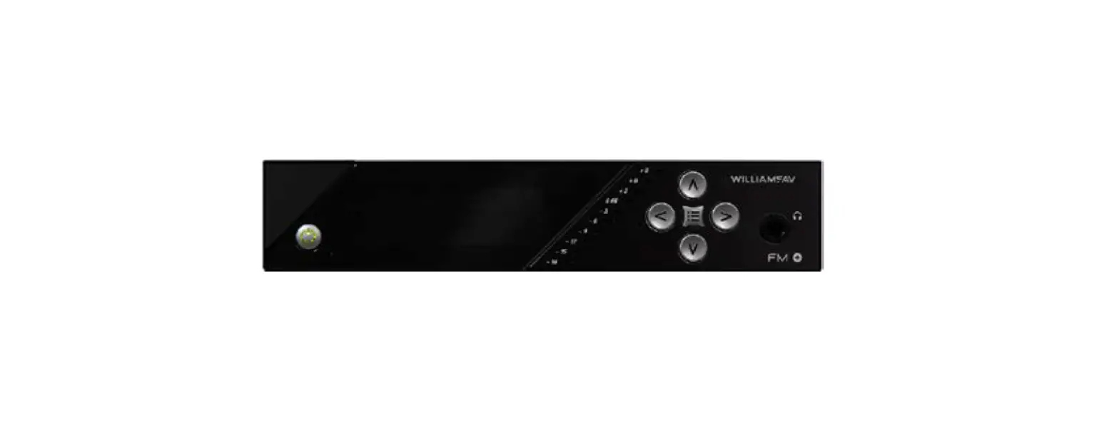 Williams Av Fm T55 Assistive Listening System User Manual