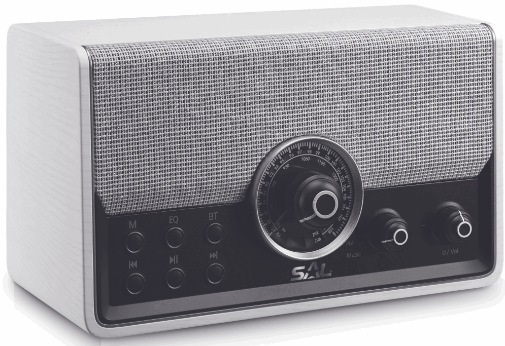 SAL PRT 6B Retro Radio