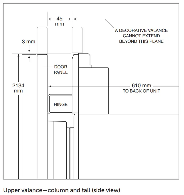 SUB-ZERO ICBDEC1850FI 18 Inch Designer Column Freezer with Ice Maker - Figure 11