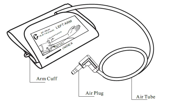SEJOY-DBP-6294B-Arm-Type-Fully-Automatic-Digital-Blood-Pressure-Monitor-Owner-fig-5