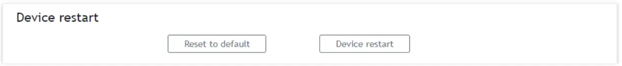 logicbus TCG140-4 GSM-GPRS Remote IO Module - Device restart