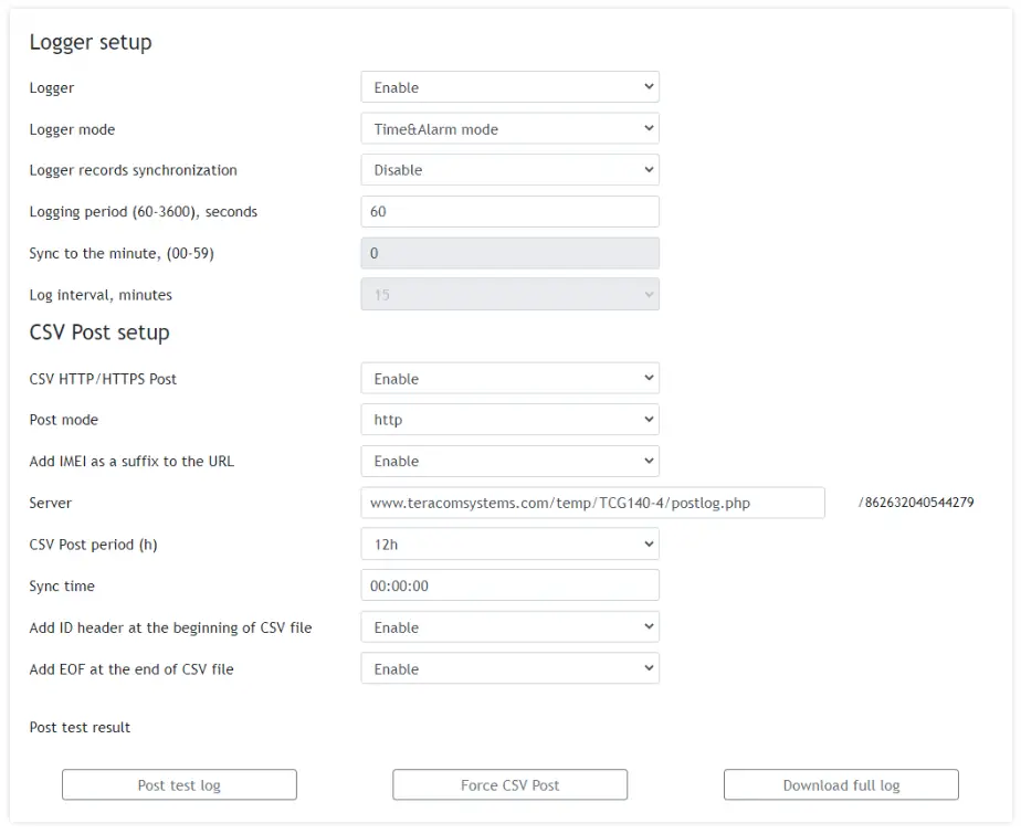 logicbus TCG140-4 GSM-GPRS Remote IO Module - Logger