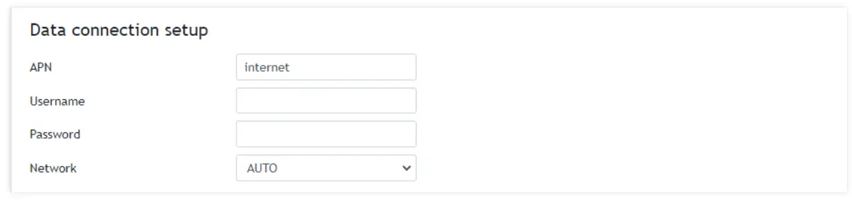 logicbus TCG140-4 GSM-GPRS Remote IO Module - connection setup