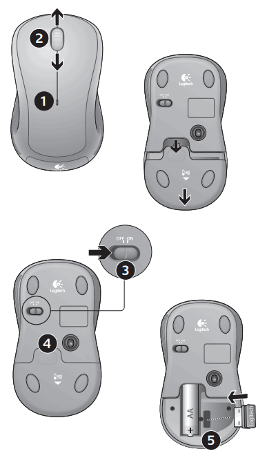 logitech Wireless Mouse M310 - Features