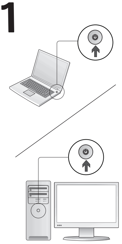 logitech Wireless Mouse M310 - Turn on compute