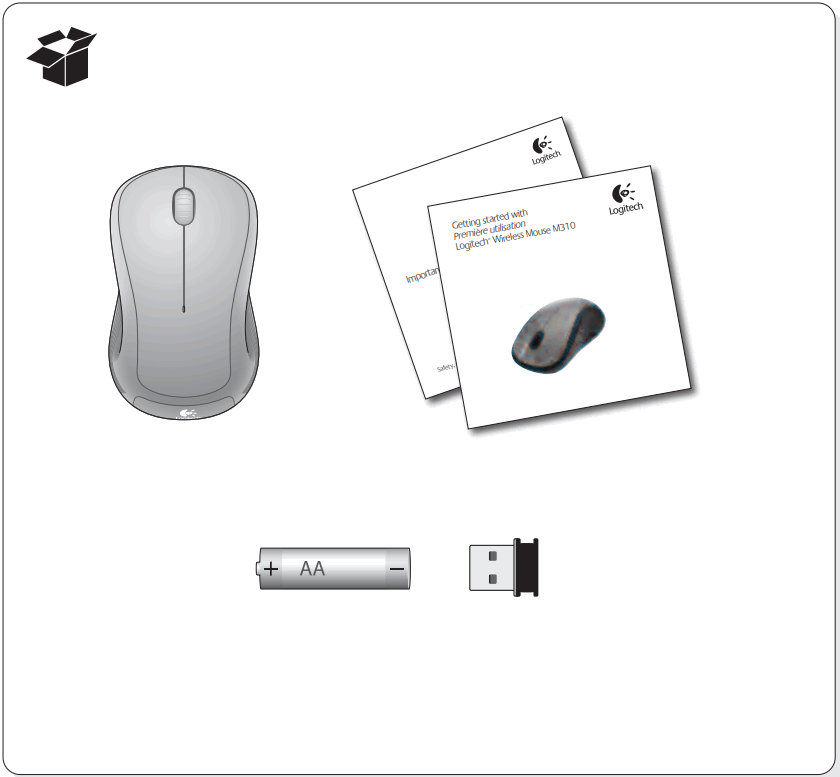 logitech Wireless Mouse M310 - fig