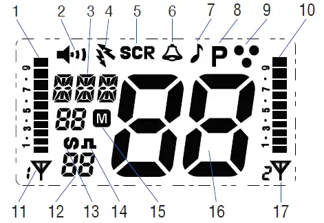 LCD Icons & Indicators