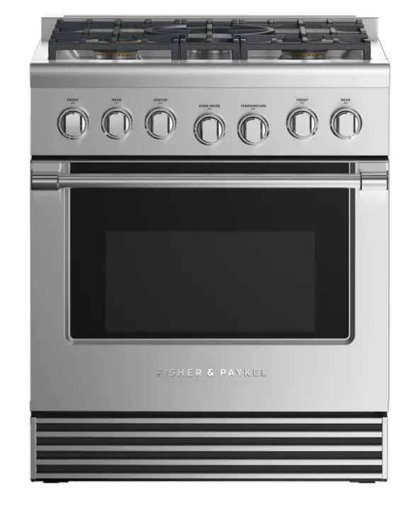 Fisher and Paykel RDV2-305-N-N Dual Fuel Range