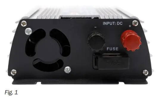 streetwize SWINV300 Modified Sine Wave - Fuse