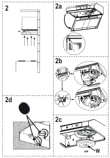 neue TH601SI Carbon Cooker Hood Filter-12
