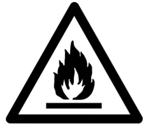 Flammable icon