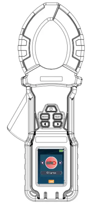 HTC CE-8201 Clamp on Ground Resistance Tester with Current