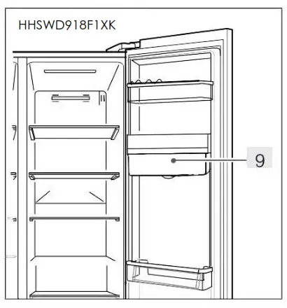 HOOVER Refrigerator - Freezer -fig 5