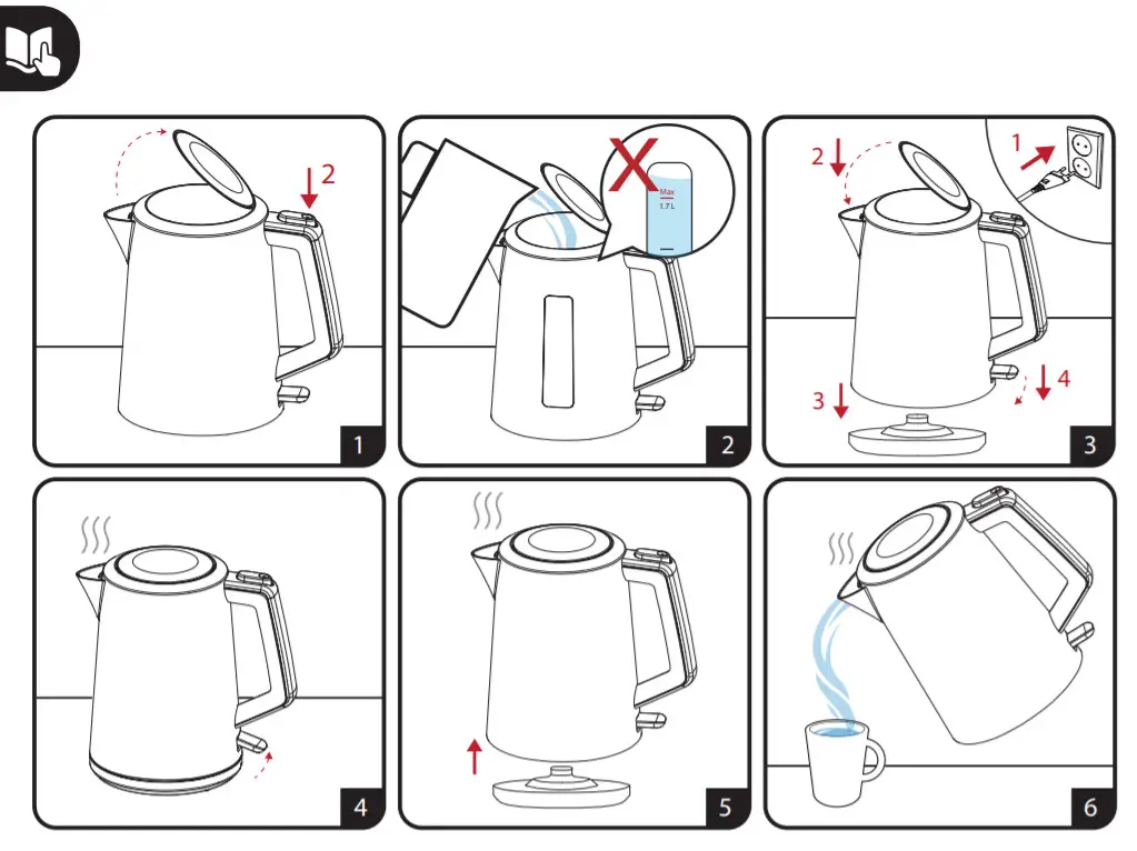 beko WKM4226B WKM4226R Kettle-3