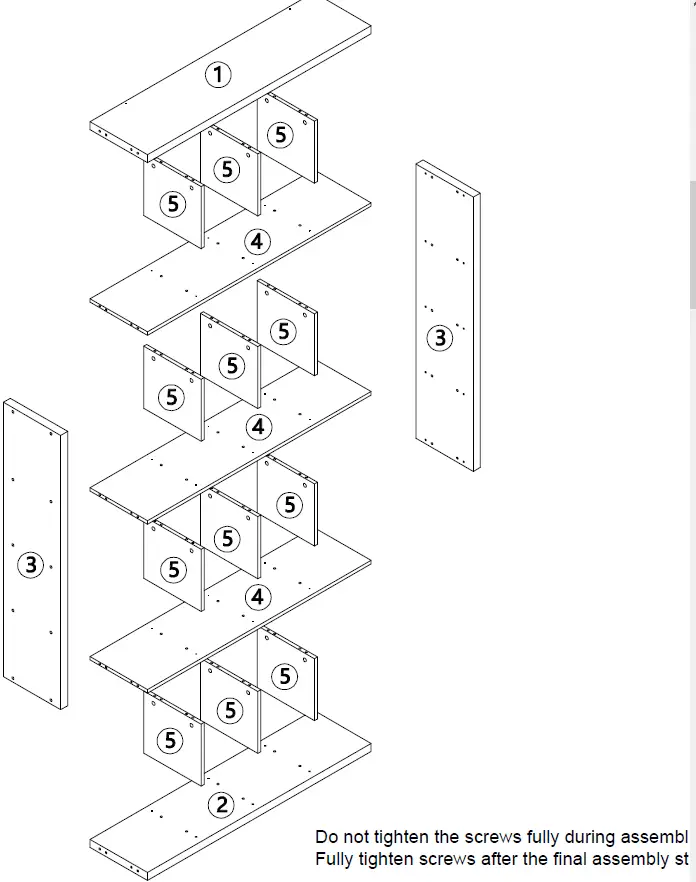 Kmart 42942153 16 Cube Unit White installation