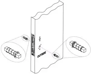 SDC Z7880 Mortise Lock - Install Spindles
