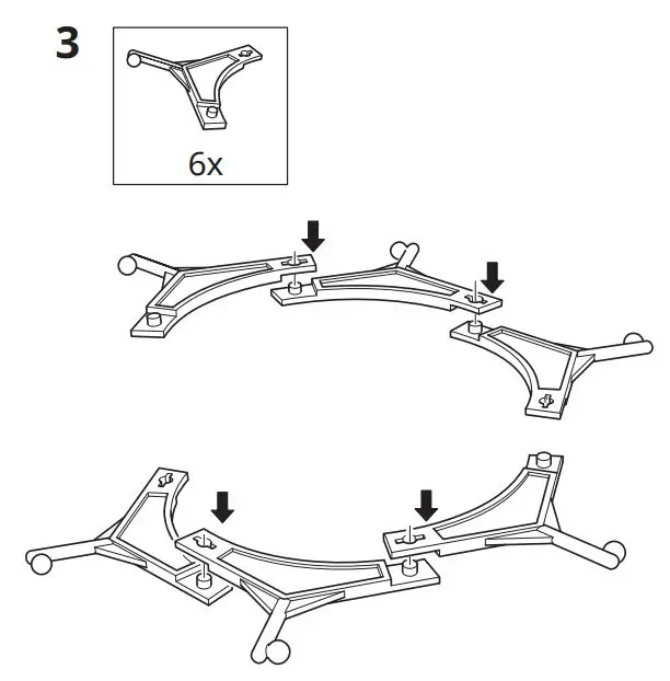 IKEA 604.848.20 TRUBBNATE Pendant Lamp Shade Instruction Manual - Installation 3