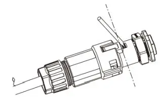 FOX-ESS 3-6kW Single Phase Inverter Installation Guide - Remove the AC connector