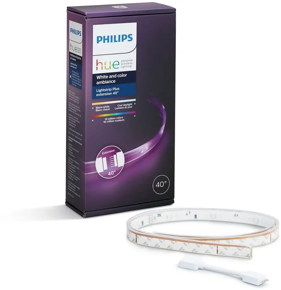 PHILIPS 71902 Hue White and Color Ambiance Lightstrip Plus Extension