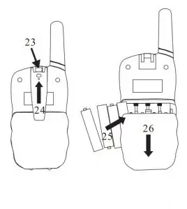 BELLSOUTH AD-T388 Walkie Talkie