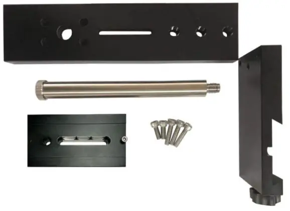 iOptron AZ Mount Pro Binocular Adapter Instruction Manual - Parts Included