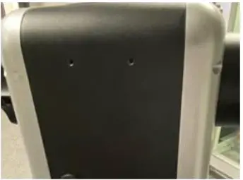 iOptron AZ Mount Pro Binocular Adapter Instruction Manual - Remove hand controller hanger