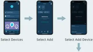 FIG 13 Using The Smartphone App