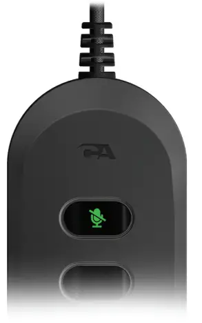 Cyber Acoustics AC 5812 USB Controller &amp Headset - Indicator