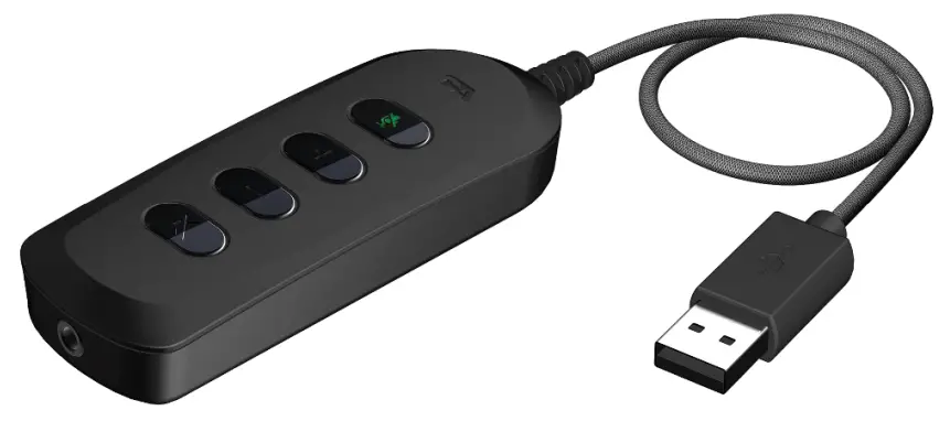 Cyber Acoustics AC 5812 USB Controller &amp Headset - Start Guide