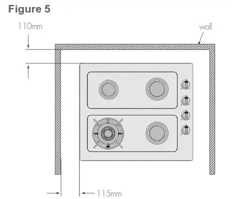 CHEF Gas Cooktops - Figure 5