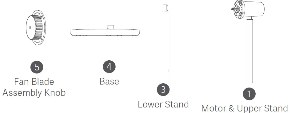 xiaomi BHR4828GL Smart Standing Fan 2 User fig 17