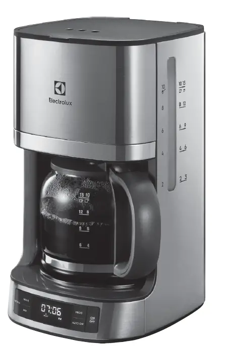 Electrolux EKF77xxx Coffee Maker fig 1