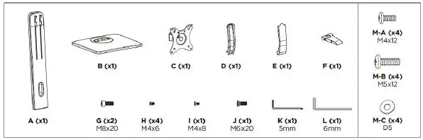 StarTech FPPNEUSTND Single Monitor Stand User Fig3