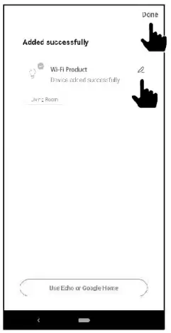 Feit Electric 1631428 Smart WiFi 60 Watt EQ A19 Daylight Dimmable Smart LED Light Bulb - app 2