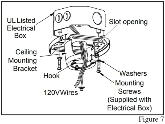 Installing Fan to the Electrical Box