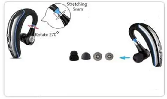 Shenzhen Quanmeng Technology G3 Business Bluetooth Headset- Wear