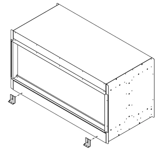 evonicfires E810DS Builtm In Electric Tunnel Fire - INSTALLATION STEPS