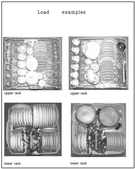 ARISTON LFC2C19X T1 Dishwasher - rack 1