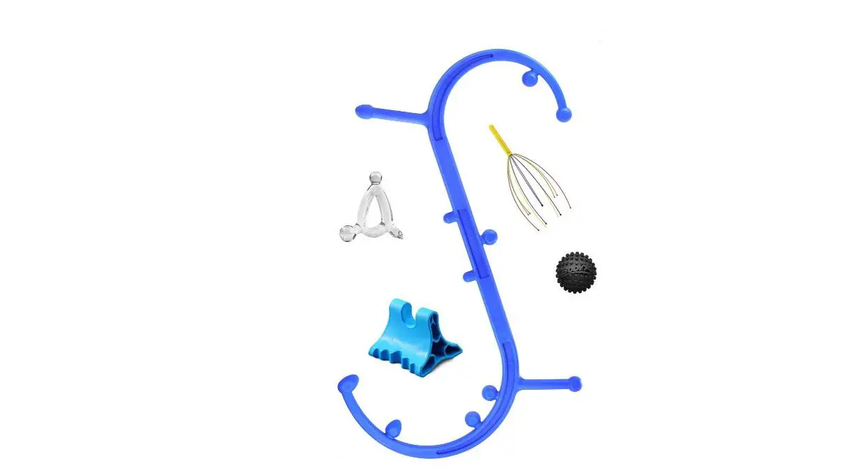 Body Back Head-to-toe Care Bundle, 5 Massage Tools Instruction Manual