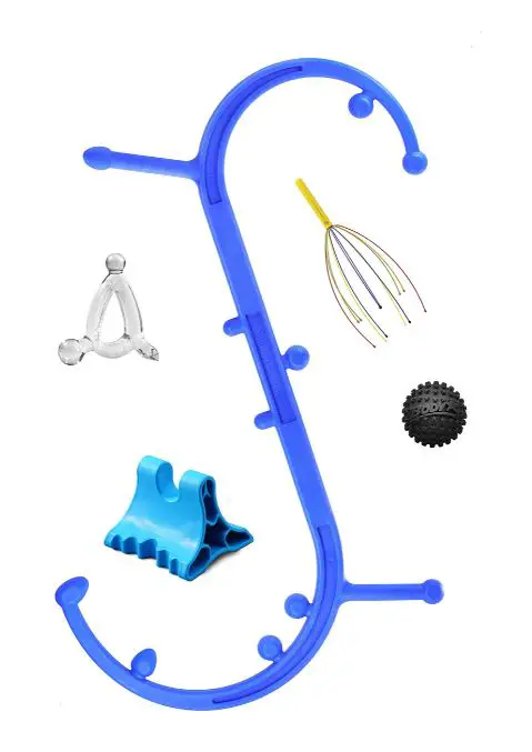 BODY BACK Head-to-Toe Care Bundle, 5 Massage Tools FIG 1