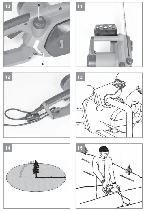 Einhell GC EC 1835 Electric Chainsaw - 2