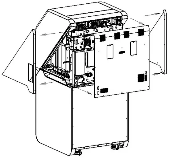 Sindoh TYPES530 Smart Station - back cover