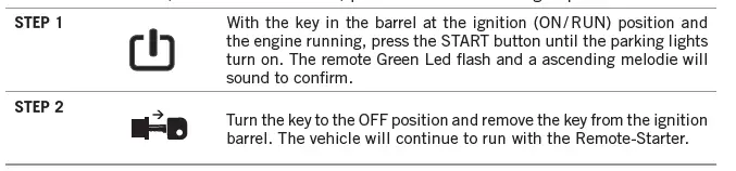 FORTIN FRM912-2W Security System Remote Car Starter 9